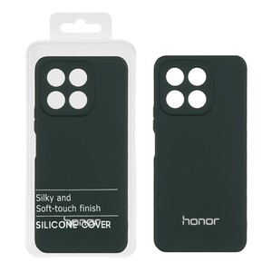 قاب نیو سیلیکون محافظ لنزدار RFF مدل Honor X6b - سبز تیره (پک دار)
