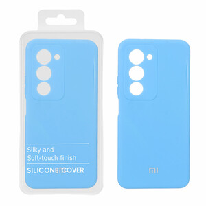 قاب نیو سیلیکون محافظ لنزدار RFF مدل Xiaomi Redmi 15 4G - آبی (پک دار)
