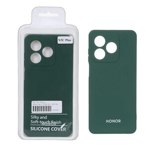 قاب نیو سیلیکون محافظ لنزدار RFF مدل Honor X5c / X5c Plus - سبز (پک دار)