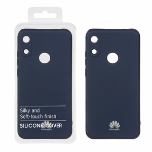 قاب نیو سیلیکون محافظ لنزدار RFF مدل Huawei Y6 (2019) / Y6 Prime (2019) / Y6s / Honor 8a - سرمه ای (پک دار)
