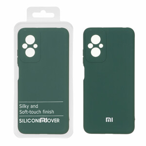 قاب نیو سیلیکون محافظ لنزدار RFF مدل Xiaomi Poco M5 - سبز (پک دار)