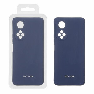 قاب نیو سیلیکون محافظ لنزدار RFF مدل Honor X7 - سرمه ای (پک دار)