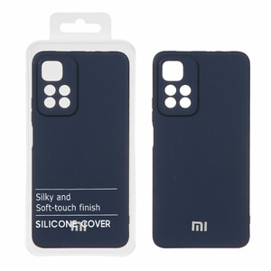 قاب نیو سیلیکون محافظ لنزدار RFF مدل Xiaomi Redmi Note 11 Pro Plus - سرمه ای (پک دار)