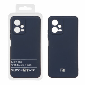 قاب نیو سیلیکون محافظ لنزدار RFF مدل Xiaomi Redmi Note 12 5G / Poco X5 - سرمه ای (پک دار)