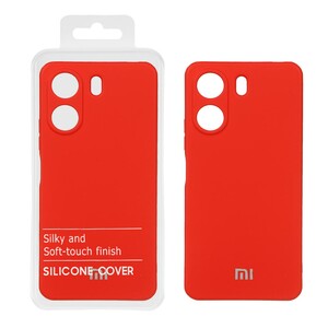 قاب نیو سیلیکون محافظ لنزدار RFF مدل Xiaomi Redmi 13C / Poco C65 - آلبالویی (پک دار)