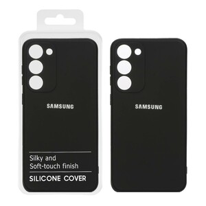 قاب نیو سیلیکون محافظ لنزدار RFF مدل Samsung S23 Plus - مشکی (پک دار)