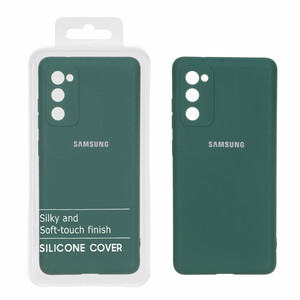 قاب نیو سیلیکون محافظ لنزدار RFF مدل Samsung Galaxy S20 FE - سبز (پک دار)