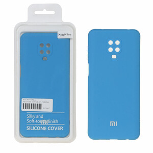 قاب نیو سیلیکون محافظ لنزدار RFF مدل Xiaomi Redmi Note 9S / Redmi Note 9 Pro / Redmi Note 9 Pro Max - آبی (پک دار)