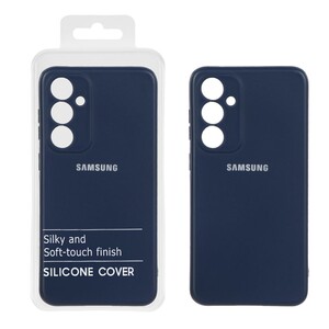 قاب نیو سیلیکون محافظ لنزدار RFF مدل Samsung Galaxy S23 FE - سرمه ای (پک دار)