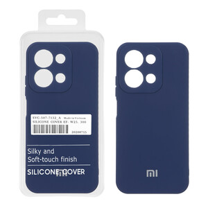 قاب نیو سیلیکون محافظ لنزدار RFF مدل Xiaomi Redmi 15C / Poco C85 - سرمه ای (پک دار)
