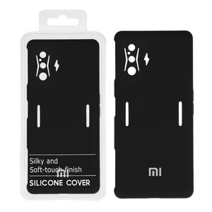 قاب نیو سیلیکون محافظ لنزدار RFF مدل Xiaomi Redmi Poco F4 GT - مشکی کد 6 (پک دار)