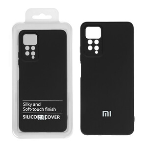 قاب نیو سیلیکون محافظ لنزدار RFF مدل Xiaomi Redmi Note 11 Pro 4G / Note 11 Pro 5G / Note 11E Pro مشکی (پک دار)