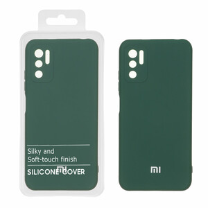 قاب نیو سیلیکون محافظ لنزدار RFF مدل Xiaomi Redmi Note 10 - 5G / Poco M3 Pro / Note 11 SE - سبز (پک دار)