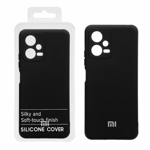 قاب نیو سیلیکون محافظ لنزدار RFF مدل Xiaomi Poco X5 / Redmi Note 12 5G - مشکی کد 8 (پک دار)