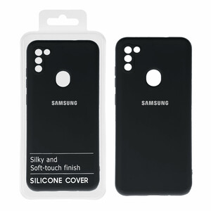 قاب نیو سیلیکون محافظ لنزدار RFF مدل Samsung A11 / M11 - مشکی کد 1 (پک دار)