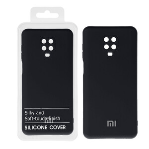 قاب نیو سیلیکون محافظ لنزدار RFF مدل Xiaomi Redmi Note 9S / Note 9 Pro / Note 9 Pro Max - مشکی کد 5 (پک دار)
