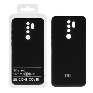 قاب نیو سیلیکون محافظ لنزدار RFF مدل Xiaomi Redmi Note 8 Pro - مشکی (پک دار)