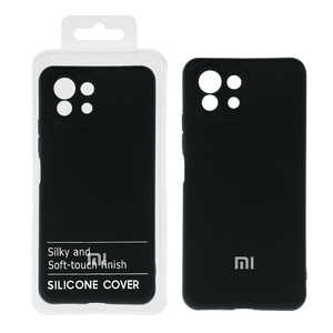 قاب نیو سیلیکون محافظ لنزدار RFF مدل Xiaomi Mi 11 Lite - مشکی کد 2 (پک دار)