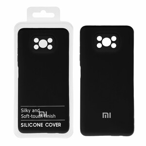 قاب نیو سیلیکون محافظ لنزدار RFF مدل Xiaomi Poco X3 / X3 Pro / X3 NFC - مشکی (پک دار)