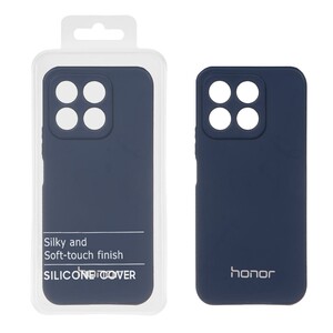 قاب نیو سیلیکون محافظ لنزدار RFF مدل Honor X8b - سرمه ای (پک دار)