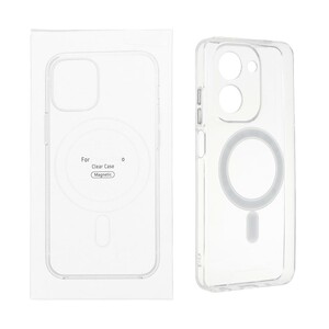 قاب شفاف Xiaomi Redmi A5 / Poco C71 با قابلیت شارژ MagSafe (پک دار)