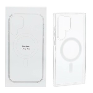 قاب شفاف Samsung Galaxy S23 Ultra با قابلیت شارژ MagSafe (پک دار)