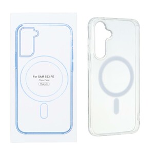 قاب شفاف Samsung Galaxy S23 FE با قابلیت شارژ MagSafe (پک دار)
