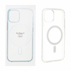 قاب شفاف Apple iPhone 11 با قابلیت شارژ MagSafe (پک دار)