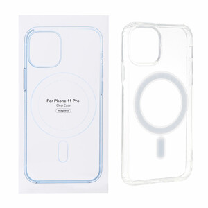 قاب شفاف Apple iPhone 11 Pro با قابلیت شارژ MagSafe (پک دار)