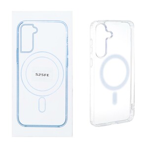 قاب شفاف Samsung Galaxy S25 FE با قابلیت شارژ MagSafe (پک دار)