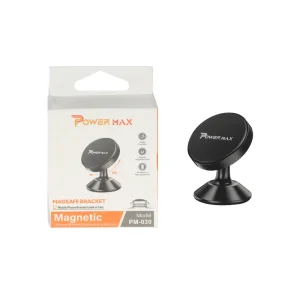 هولدر مگنتی گوشی موبایل Power Max مدل PM-030 - مشکی