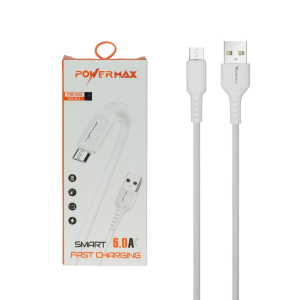 کابل شارژ فست اندروید Power Max مدل PM-002 - سفید