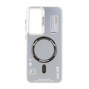قاب SO COOL طرح مگ سیف RT مدل Samsung Galaxy S24 FE - سفید