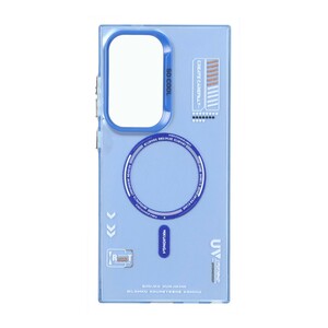 قاب SO COOL طرح مگ سیف RT مدل Samsung Galaxy S24 Ultra - آبی