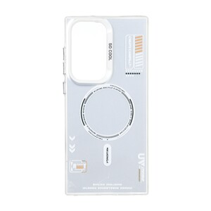 قاب SO COOL طرح مگ سیف RT مدل Samsung Galaxy S23 Ultra - سفید