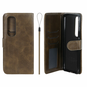 کیف موبایل مگنتی درجه یک داخل خز MNC Plus مدل Xiaomi Redmi Note 10 Lite - سبز زیتونی