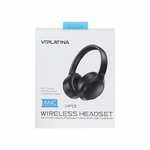 هدفون بی سیم VIPLATINA مدل HP13 ANC - مشکی (گارانتی 18 ماه تعویض نیکان همراه)