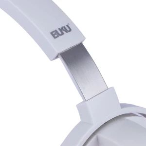 هدفون بی سیم BUKU مدل BE-025 - سفید - MMS (گارانتی شش ماهه YA)