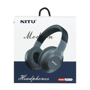 هدفون بی سیم NITU مدل 14 - مشکی (گارانتی 18 ماه تعویض نیکان همراه)