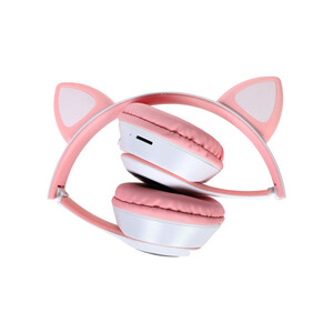 هدفون بی سیم a cat مدل MZ-023 - سفید صورتی