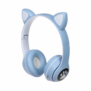 هدفون فانتزی بی سیم a cat مدل MZ-023 - آبی