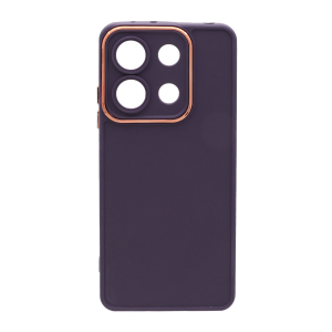 قاب Copper دور لنز متال Xiaomi Redmi Note 13 4G - بادمجانی