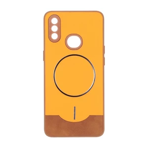 قاب Line Case جیر MagSafe فلزی محافظ لنزدار Samsung Galaxy A10s - نارنجی