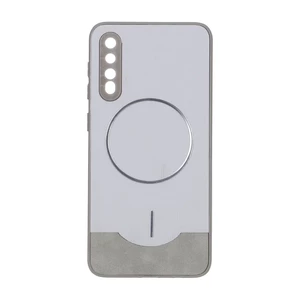 قاب Line Case جیر MagSafe فلزی محافظ لنزدار Samsung Galaxy A50 / A50s / A30s - طوسی