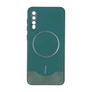 قاب Line Case جیر MagSafe فلزی محافظ لنزدار Samsung Galaxy A50 / A50s / A30s - سبز
