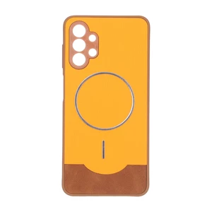 قاب Line Case جیر MagSafe فلزی محافظ لنزدار Samsung Galaxy A13 4G - نارنجی