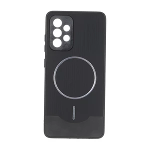 قاب Line Case جیر MagSafe فلزی محافظ لنزدار Samsung Galaxy A52 / A52s - مشکی