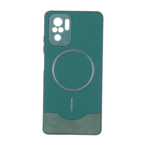 قاب Line Case جیر MagSafe فلزی محافظ لنزدار Xiaomi Redmi Note 10 4G / Redmi Note 10S / Poco M5S - سبز