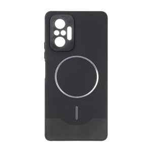 قاب Line Case جیر MagSafe فلزی محافظ لنزدار Xiaomi Redmi Note 10 Pro 4G / Redmi Note 10 Pro Max - مشکی