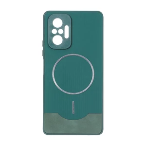 قاب Line Case جیر MagSafe فلزی محافظ لنزدار Xiaomi Redmi Note 10 Pro 4G / Redmi Note 10 Pro Max - سبز